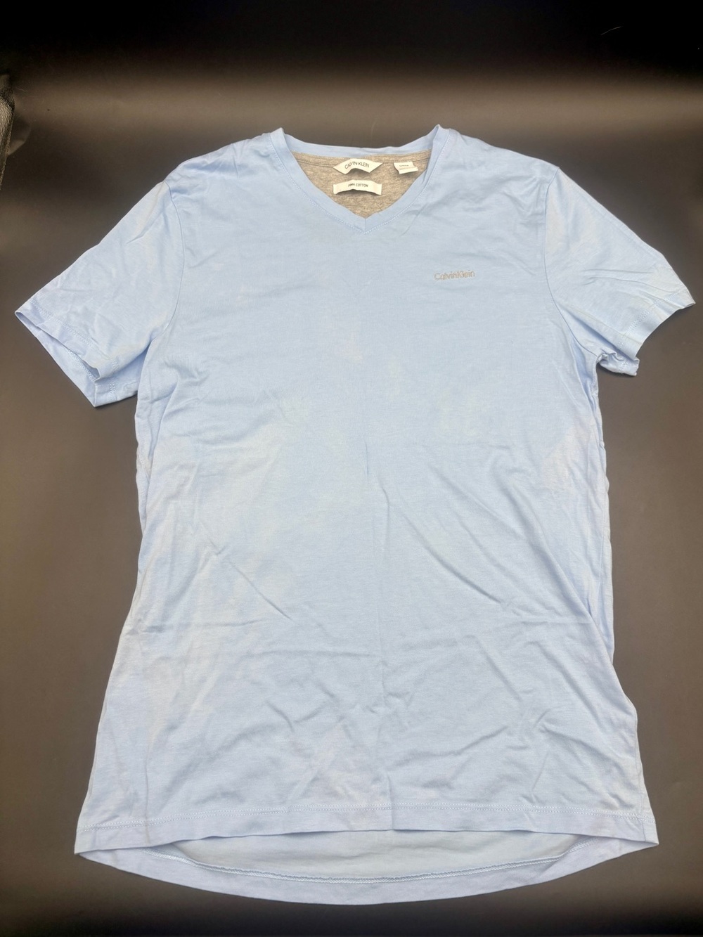Calvin Klein Pima Cotton V-Neck T-Shirt Men’s Small